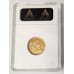AUSTRALIA 1903 . HALF 1/2  SOVEREIGN . SYDNEY . GOLD . SLABBED